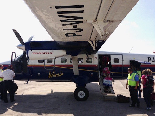 Saba airport Ric Isarin wa