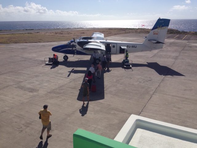 Saba airport Ric isarin